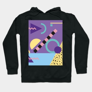 Memphis Pattern 37 / 80s Retro Hoodie